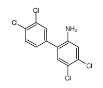 4,5-dichloro-2-(3,4-dichlorophenyl)aniline Structure