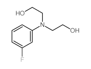 Ethanol,2,2'-[(3-fluorophenyl)imino]bis- Structure