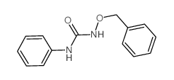 3-phenyl-1-phenylmethoxy-urea Structure