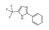 2-Phenyl-4-(trifluoromethyl)-1H-imidazole Structure