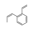 cis-1-propenyl-2-vinylbenzene Structure