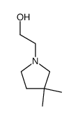 2-(3,3-dimethyl-pyrrolidino)-ethanol结构式