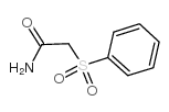 (苯磺酰)乙酰胺结构式