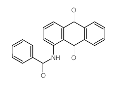 Benzamide,N-(9,10-dihydro-9,10-dioxo-1-anthracenyl)-结构式