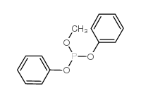 二苯基亚膦酸甲酯结构式