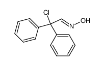 chloro-diphenyl-acetaldehyde-oxime结构式