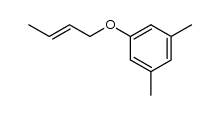 [3,5-Dimethyl-phenyl]-γ-methyl-allylether结构式