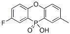 2-Fluoro-10-hydroxy-8-methyl-10H-phenoxaphosphine 10-oxide结构式