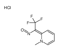 oxo-[(1Z)-2,2,2-trifluoro-1-(1-methylpyridin-2-ylidene)ethyl]azanium,chloride Structure