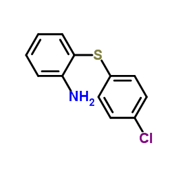 2-氨基-4'-氯二苯硫醚结构式