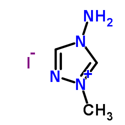 4-Amino-1-methyl-1,2,4-triazolium iodide Structure