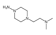 4-[2-(dimethylamino)ethyl]piperazin-1-amine Structure