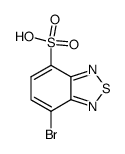 7-bromobenzo[c][1,2,5]thiadiazole-4-sulfonic acid结构式