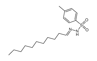 Undecanal-tosylhydrazon Structure