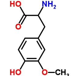 2,3-甲氧基-DL-酪氨酸结构式