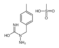 1-amino-1-[(4-methylphenyl)methyl]urea,methanesulfonic acid Structure
