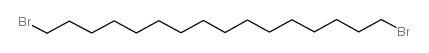 1,16-二溴十六烷结构式