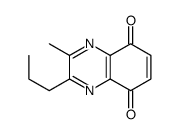 5,8-Quinoxalinedione, 2-methyl-3-propyl- (9CI) picture