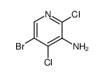 5-bromo-2,4-dichloro-[3]pyridylamine structure