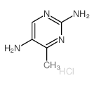 4-methylpyrimidine-2,5-diamine Structure