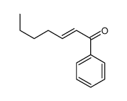 1-phenylhept-2-en-1-one结构式