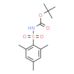N-(Mesitylsulfonyl)carbamic acid tert-butyl ester picture