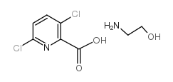 二氯吡啶酸乙醇胺盐结构式