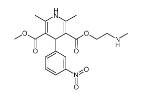尼卡地平甲基氨基衍生物结构式