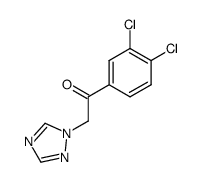 1-(3,4-dichlorophenyl)-2-(1H-1,2,4-triazol-1-yl)-ethanone Structure