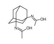 1,3-diacetamidoadamantane Structure