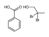 benzoic acid,2,2-dibromopropan-1-ol结构式