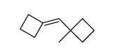 (1-methylcyclobutyl)methylenecyclobutane结构式