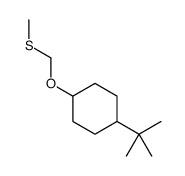 1-tert-butyl-4-(methylsulfanylmethoxy)cyclohexane结构式