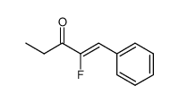 (Z)-2-fluoro-1-phenylpent-1-en-3-one结构式