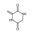 3-methylene-piperazine-2,5-dione Structure