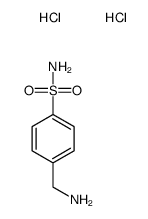 4-氨基甲基苯磺酰胺盐酸盐结构式