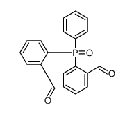 2-[(2-formylphenyl)-phenylphosphoryl]benzaldehyde Structure