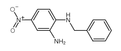 N~1~-苄基-4-硝基-1,2-苯二胺结构式