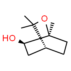 (1α,4α,6β)-()-1,3,3-trimethyl-2-oxabicyclo[2.2.2]octan-6-ol结构式