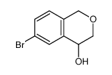 6-溴异苯并二氢吡喃-4-醇结构式