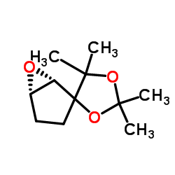 Spiro[1,3-dioxolane-4,2-[6]oxabicyclo[3.1.0]hexane], 2,2,5,5-tetramethyl-, (1S,2R,5R,5S)- (9CI)结构式