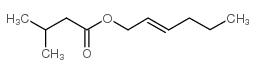 异戊酸反-2-己烯基酯结构式