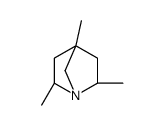 1-Azabicyclo[2.2.1]heptane,2,4,6-trimethyl-,(2R,6R)-rel-(9CI)结构式