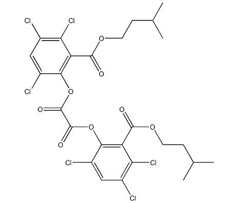 Bis(2,4,5-trichloro-6-i-pentoxycarbonylphenyl)oxalate picture