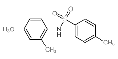 N-(2,4-dimethylphenyl)-4-methyl-benzenesulfonamide结构式