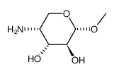 alpha-D-Arabinopyranoside,methyl4-amino-4-deoxy-(9CI)结构式