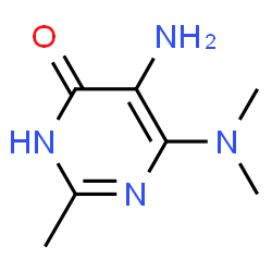 4(1H)-Pyrimidinone,5-amino-6-(dimethylamino)-2-methyl-(9CI)结构式