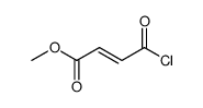 3-chloroformylacrylic acid methyl ester结构式