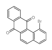 1-bromobenzo[a]anthracene-7,12-dione结构式