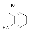 (1S,2R)-2-METHYLCYCLOHEXANAMINE HYDROCHLORIDE structure